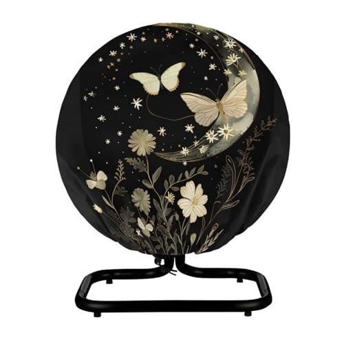 Moon Butterfly Floral
