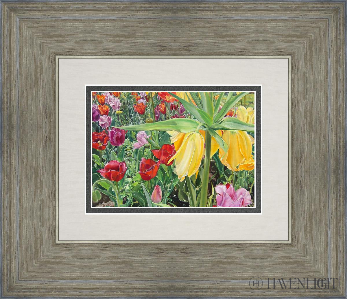 Carousel Tulips By Nila Jane Autry - Beautiful Artificial Silk Tulip Flowers for Home Decor, Wedding Centerpieces, and Spring Table Arrangements