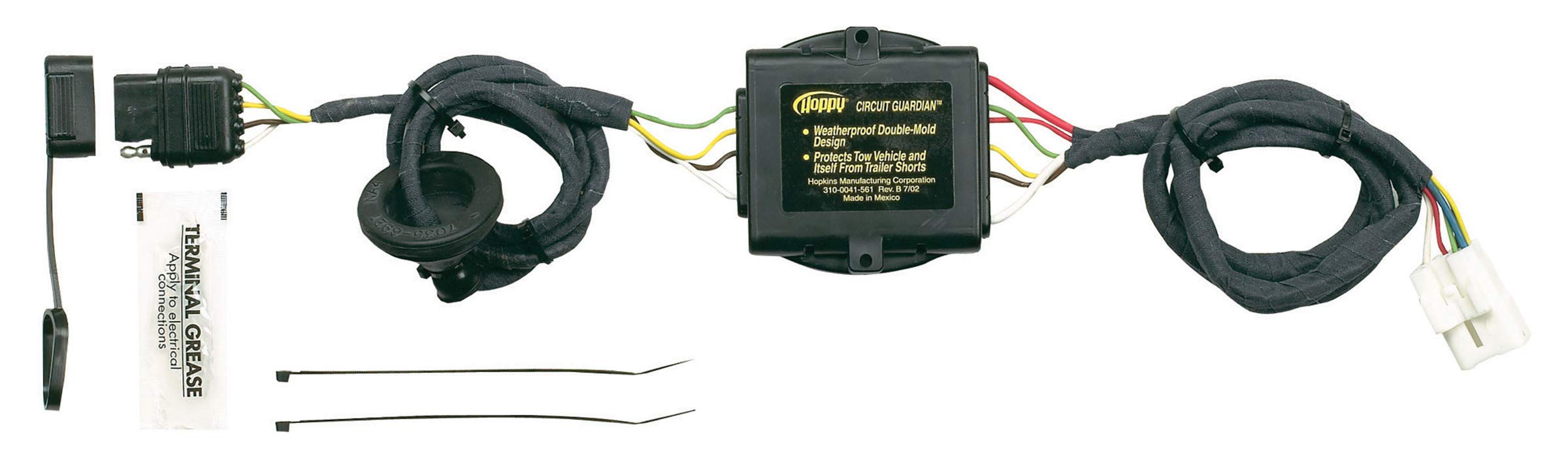Hopkins Towing Solutions 11143865 Plug-In Simple Vehicle to Trailer Wiring Kit - Easy Installation for Boat, RV & Utility Trailers - Perfect for Towing, Camping & Hauling