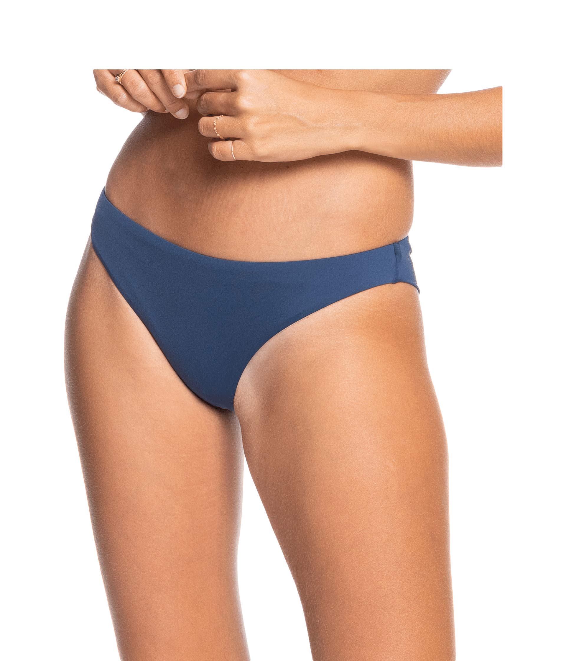 Roxy Solid Beach Classics Mini Bottoms - Women's Swimwear Bikini Bottoms for Surfing, Swimming & Summer Vacations
