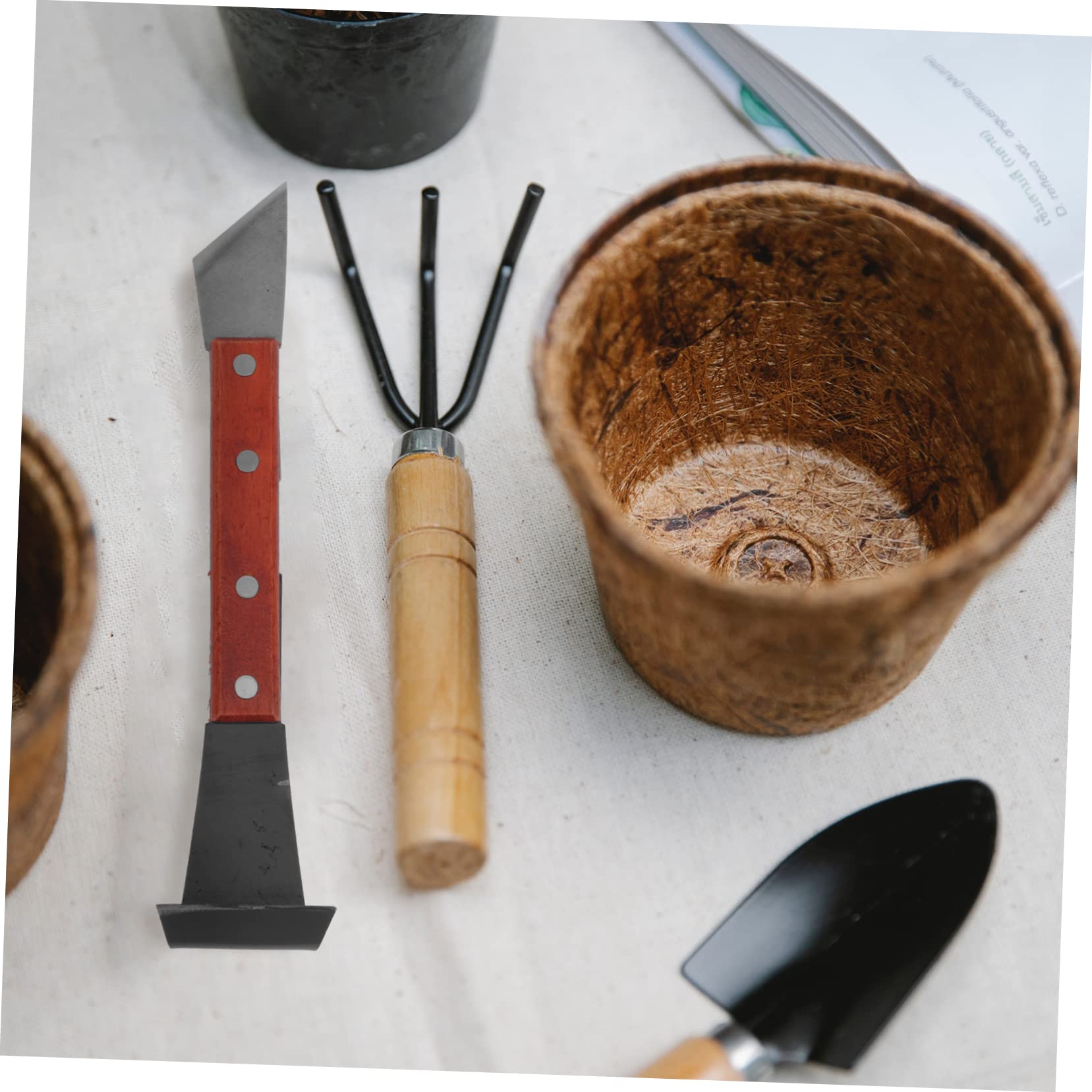 1pc Manual Bark Scraper Tool - Fruit Tree Bark Stripper, Log Peeler & Debarking Cutter for Gardening, Woodworking & DIY Projects - Perfect for Tree Maintenance, Firewood Prep & Crafting