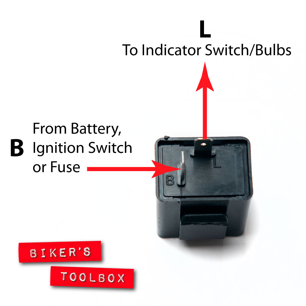 2 Pin Electronic Indicator Relay - High Performance Automotive & Industrial Use for Circuits & Control Systems