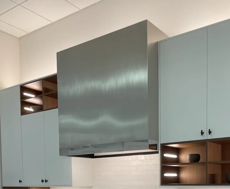 Custom Stainless Steel Box Shaped Oven Hood H40 for Leo - Premium Kitchen Ventilation for Restaurants & Home Kitchens