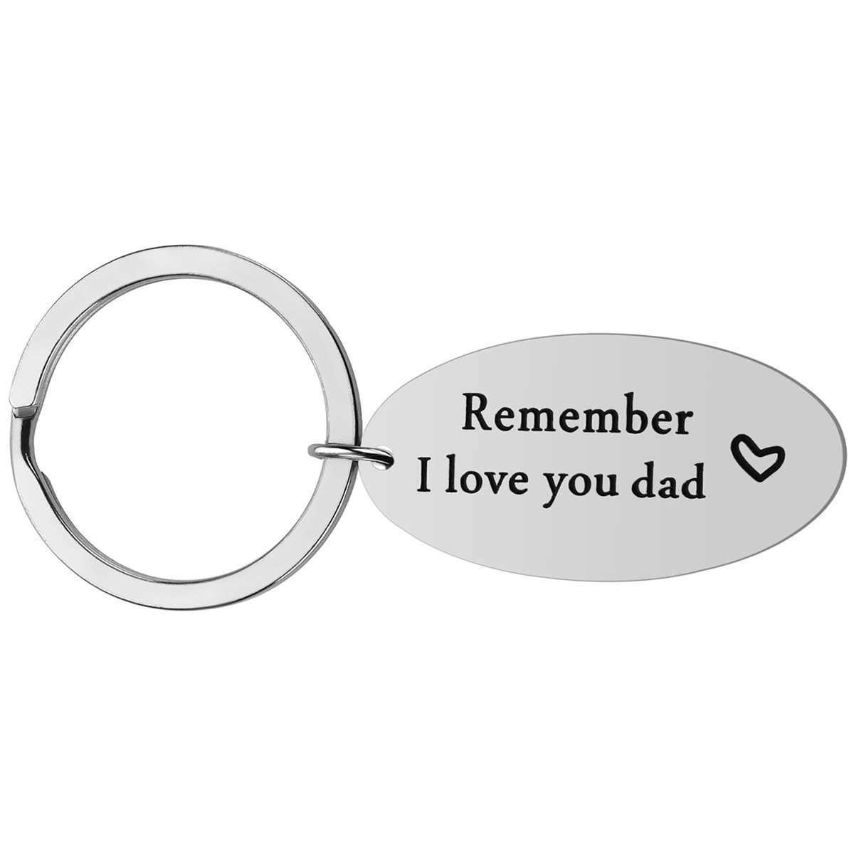 iWenSheng Daughter to Parents Gift Set - 2PCS 'I Love You Mom & Dad' Engraved Keychains | Thoughtful Christmas Presents for Parents | Perfect for Birthdays, Anniversaries & Special Occasions