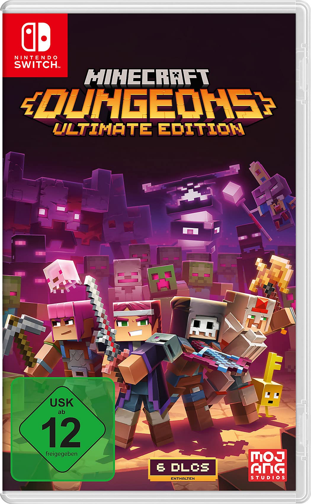 Minecraft Dungeons Ultimate Edition for Nintendo Switch - Action-Adventure Game for Kids & Adults - Perfect for Family Gaming & Solo Play