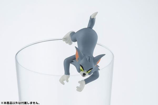 Tom & Jerry Mini Figure Glass Hanger - Hanna Barbera Putitto Kitan Club Collectible - Perfect for Car Rearview Mirror, Home Decor & Anime Fan Gifts