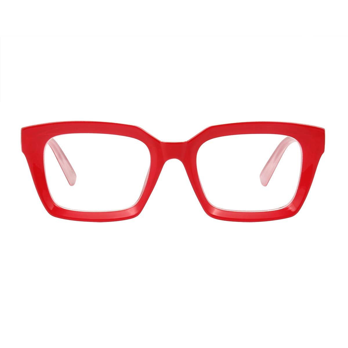 Blue Light Blocking Reading Glasses for Women & Men - Anti UV Ray Computer Glasses with Fashion Frames - Reduce Eye Strain for Work, Reading & Screen Time