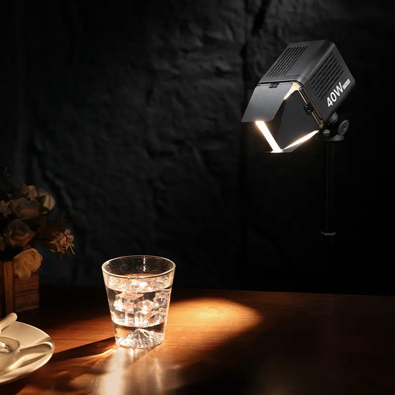 Ulanzi 4 Leaf Barndoor Kit with Mini Bowens Mount L059GBB1 - Perfect for Photography & Video Lighting Control, Studio and On-Location Shoots