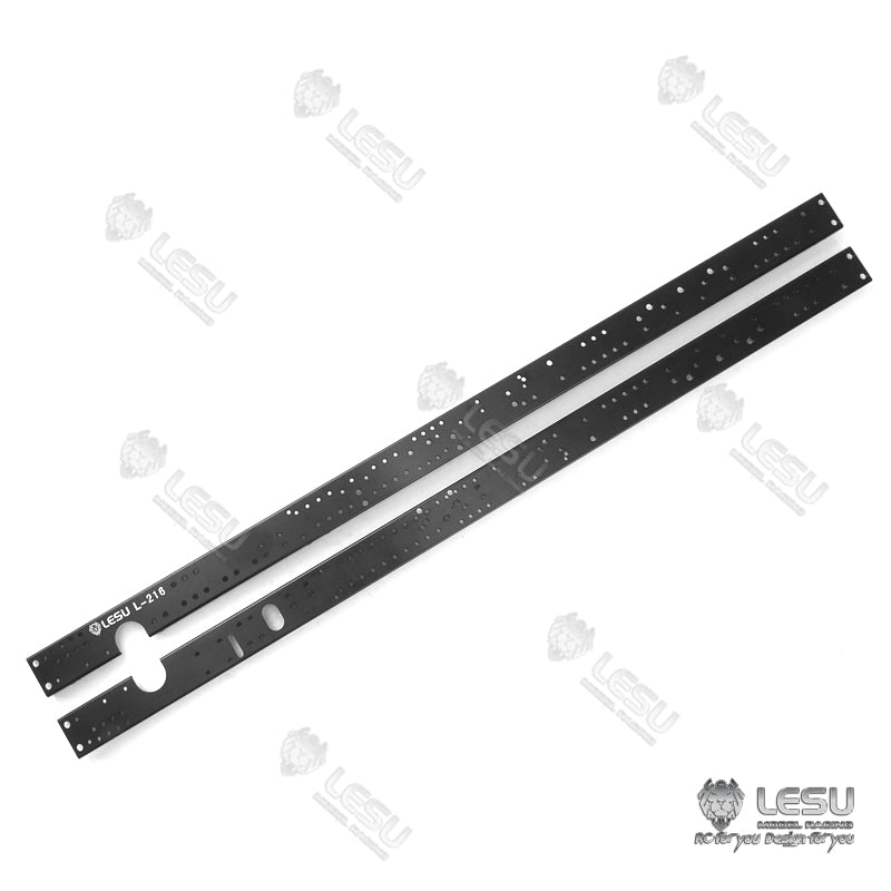 Metal Spare Part Air Suspension Chassis Rail Set for LESU 1/14 RC Tractor Truck & Dumper Car - 6x6 & 6x4 Upgrade Parts for DIY Enthusiasts - Perfect for Off-Road Simulation & Heavy-Duty RC Vehicle Customization