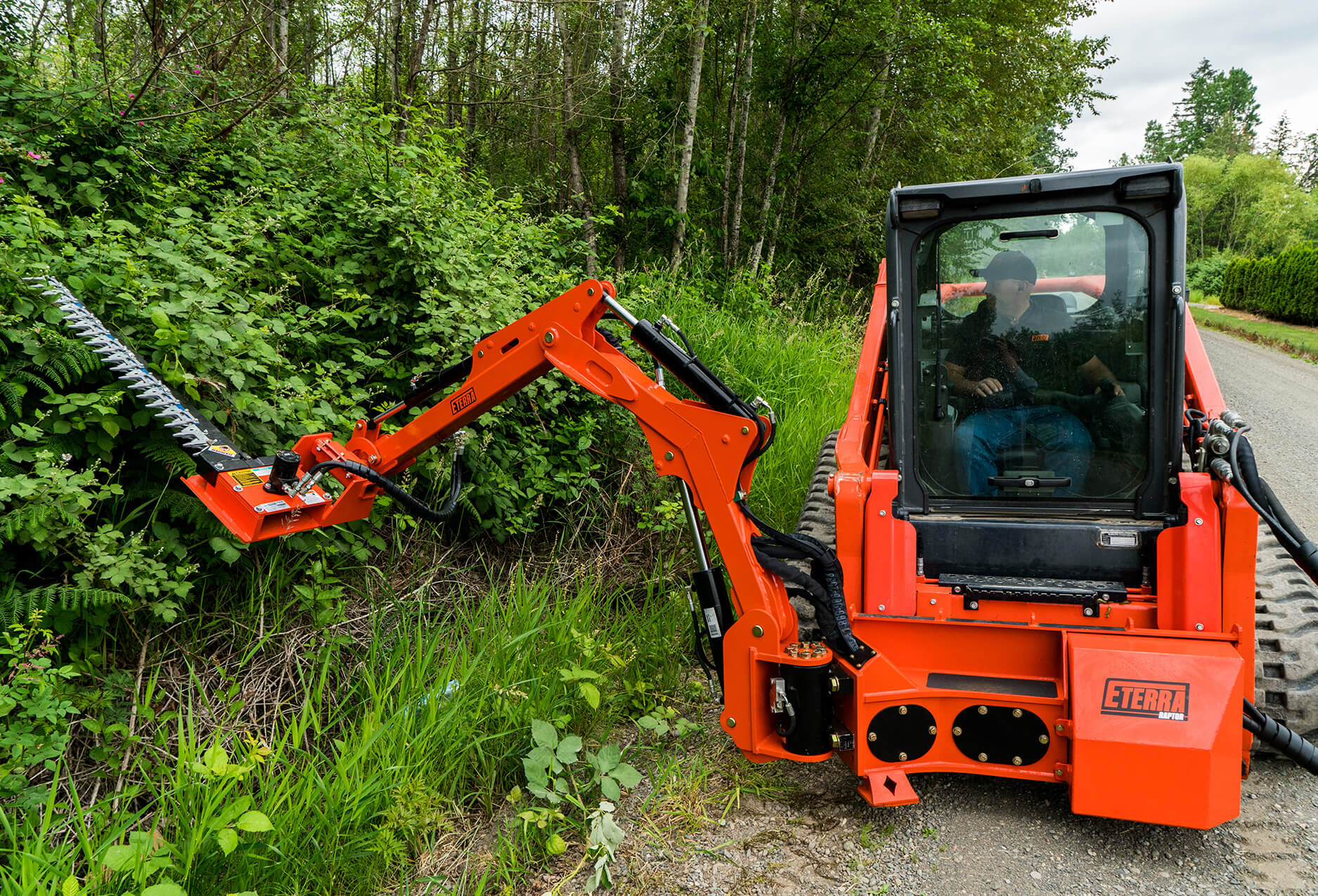 5 Ft. Raptor Mounted Sickle Bar Mower Attachment - Heavy Duty Brush Cutter for Tractors, Ideal for Pastures, Fields & Roadside Maintenance