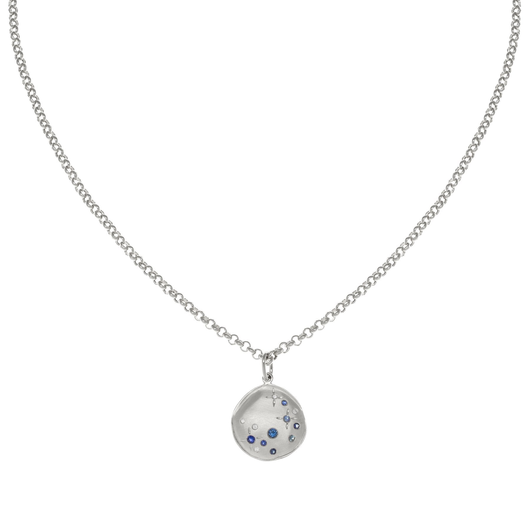 Luna Scattered Star Coin Necklace - Elegant Celestial Jewelry for Women, Perfect for Parties, Date Nights & Special Occasions