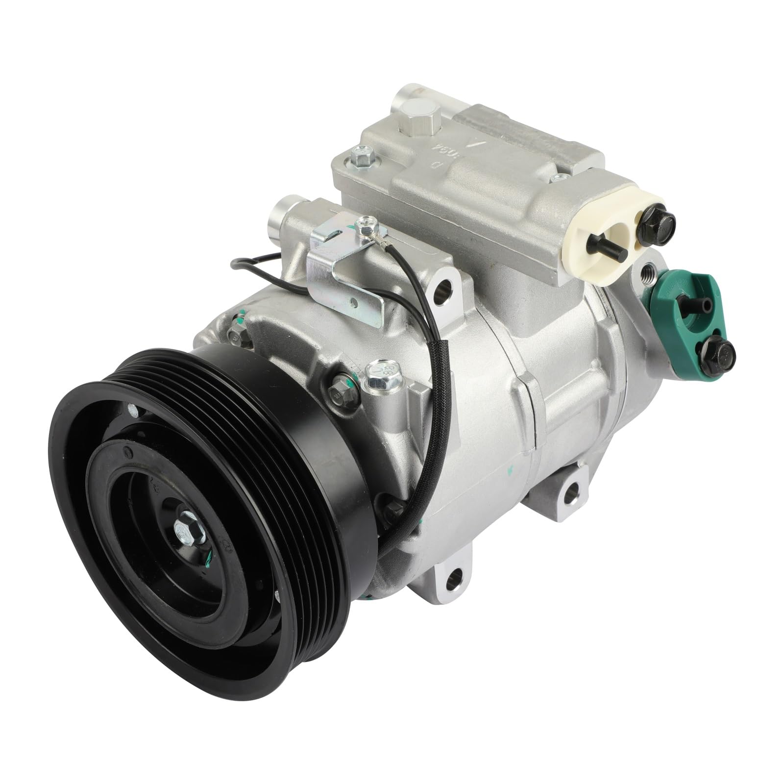 ECCPP AC Compressor Replacement for Kia Forte 2.0L & 2.4L (2010-2013 Models) - High Performance Air Conditioning Compressor for Smooth Cooling in Summer Driving