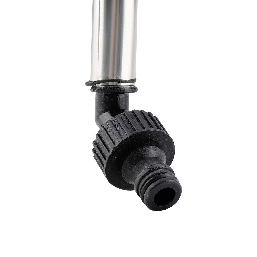 Premium Stainless Steel Ground Insert & Zinc Water Sprinkler - Heavy Duty Lawn & Garden Irrigation Sprayer for Yard, Flower Beds & Outdoor Plants