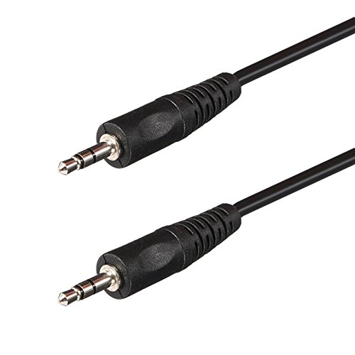 High-Quality axGear 3.5mm Aux Audio Cable - Male to Male Stereo Headphone Jack Cord (1Ft/0.3M) for Car, Home & Office Audio Devices - Perfect for Smartphones, Laptops, Speakers & More