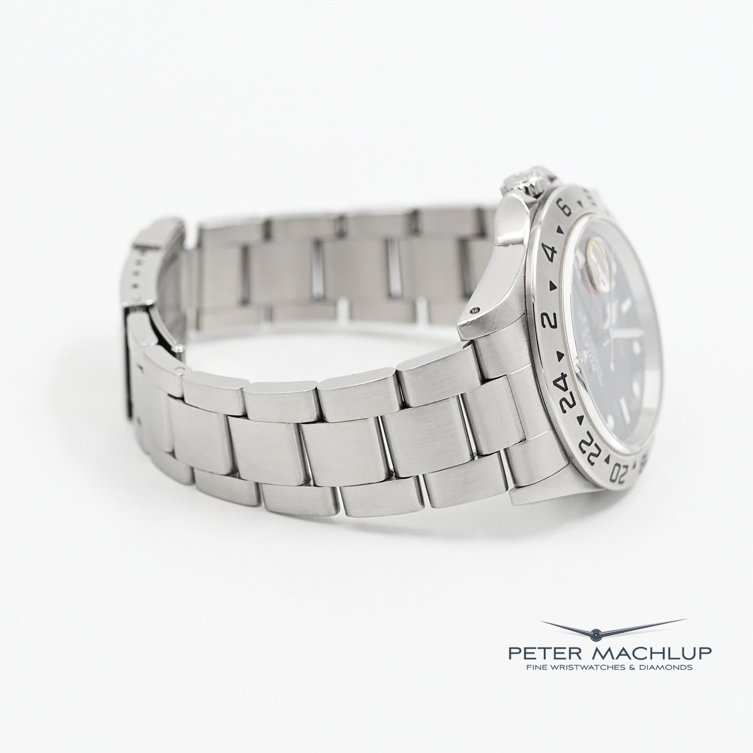 Authentic Rolex Explorer II Ref. 16570 Stainless Steel Watch 1999 - Men's Luxury Sports Timepiece for Travel & Adventure