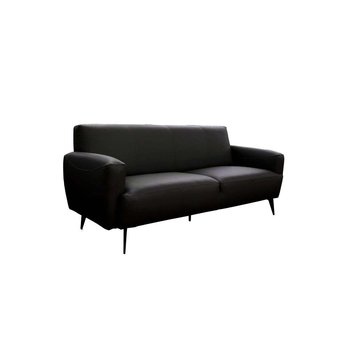 Bonito Black Collection Sofa - Modern Luxury Living Room Furniture for Home & Office - Perfect for Relaxing, Entertaining & Stylish Decor