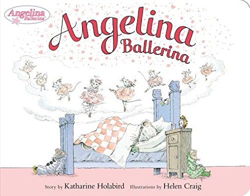 Angelina Ballerina Board Book - Classic Children's Story for Early Readers, Perfect for Bedtime Stories & Preschool Learning