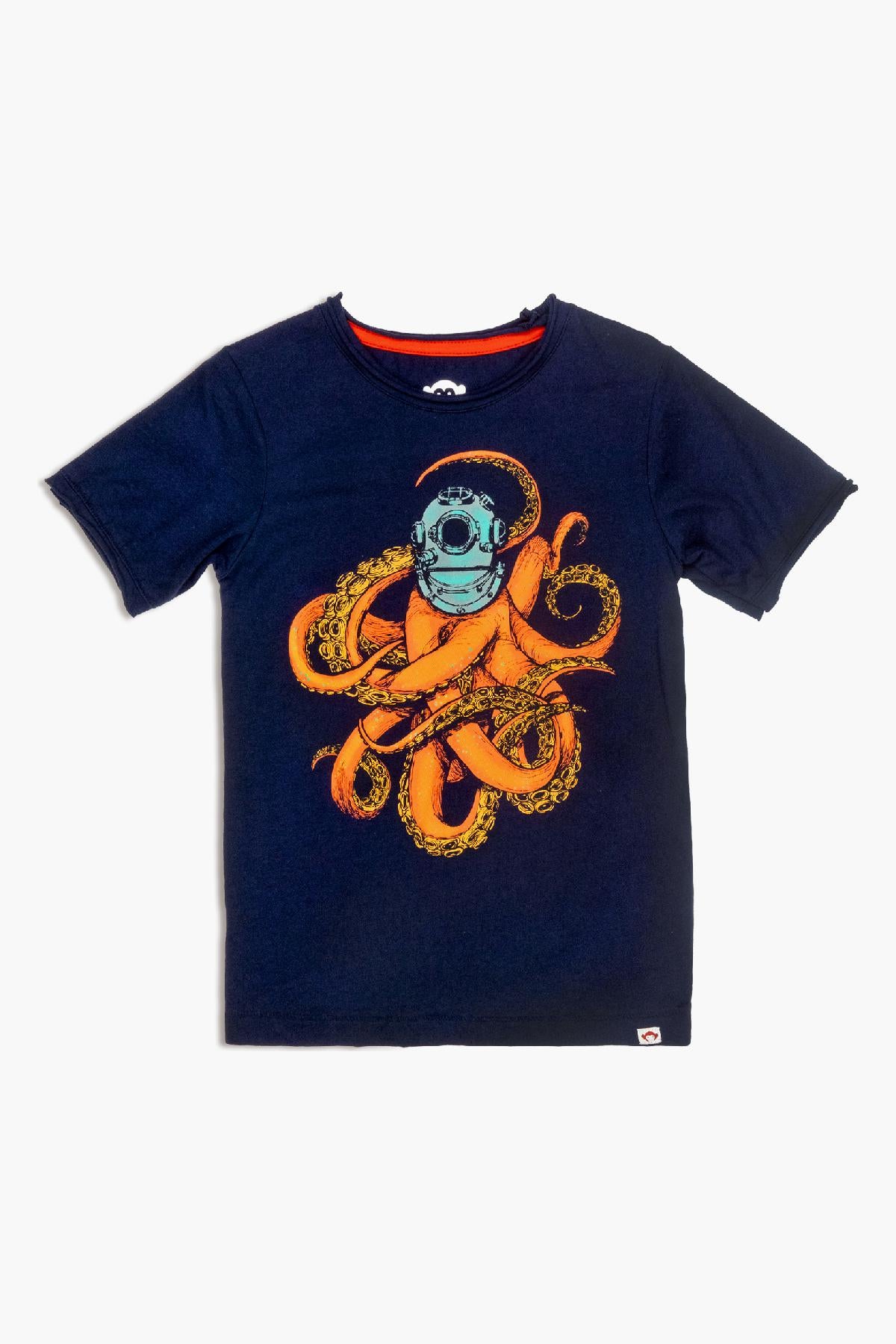 Appaman Boys' Sea Monster Graphic T-Shirt - Soft Cotton Tee for Kids - Perfect for Playdates, School & Casual Outings