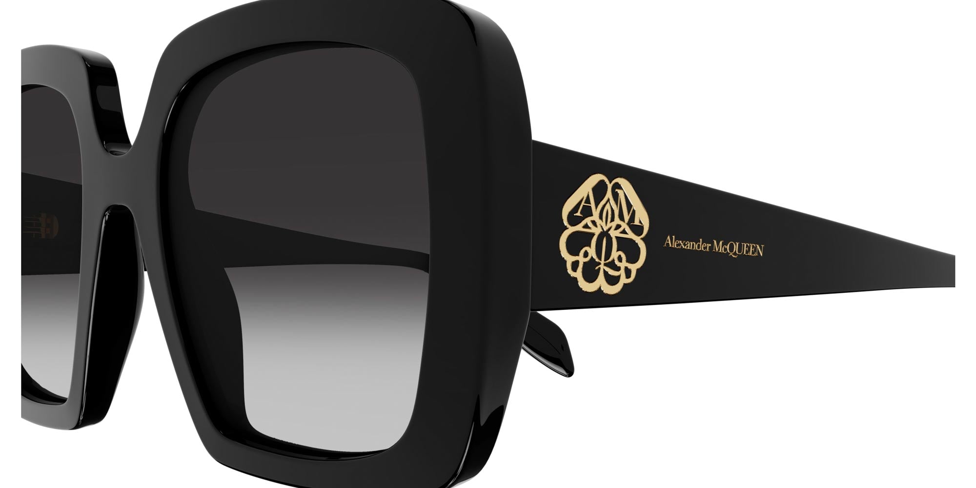 Alexander McQueen AM0378S Sunglasses - Luxury Designer Shades for Men & Women | Perfect for Outdoor Activities, Travel, and Fashion Statements