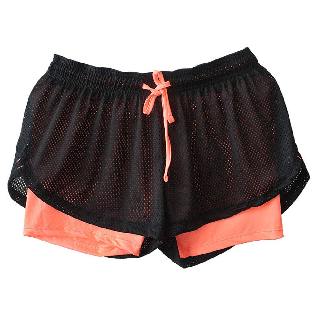 **Women's Quick-Dry Athletic Shorts - High-Waisted Workout Shorts for Running, Yoga & Gym - Anti-Chafing & Breathable for Outdoor Fitness & Sports**    *(Perfect for jogging, cycling, home workouts, and summer activewear!)*