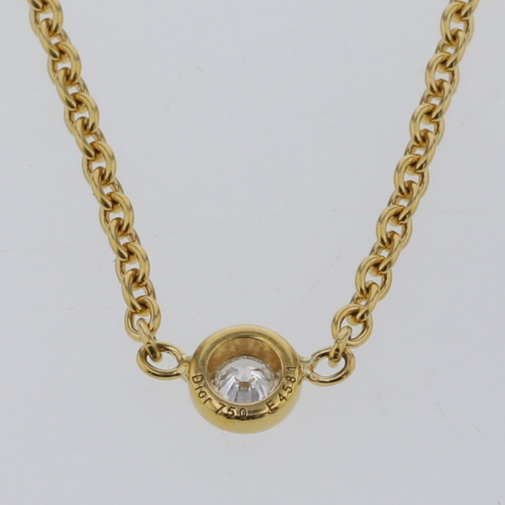18K Gold Diamond Pendant Necklace for Women - Elegant Solitaire Diamond Jewelry Gift for Anniversary, Birthday & Valentine's Day | Perfect for Parties, Weddings & Special Occasions