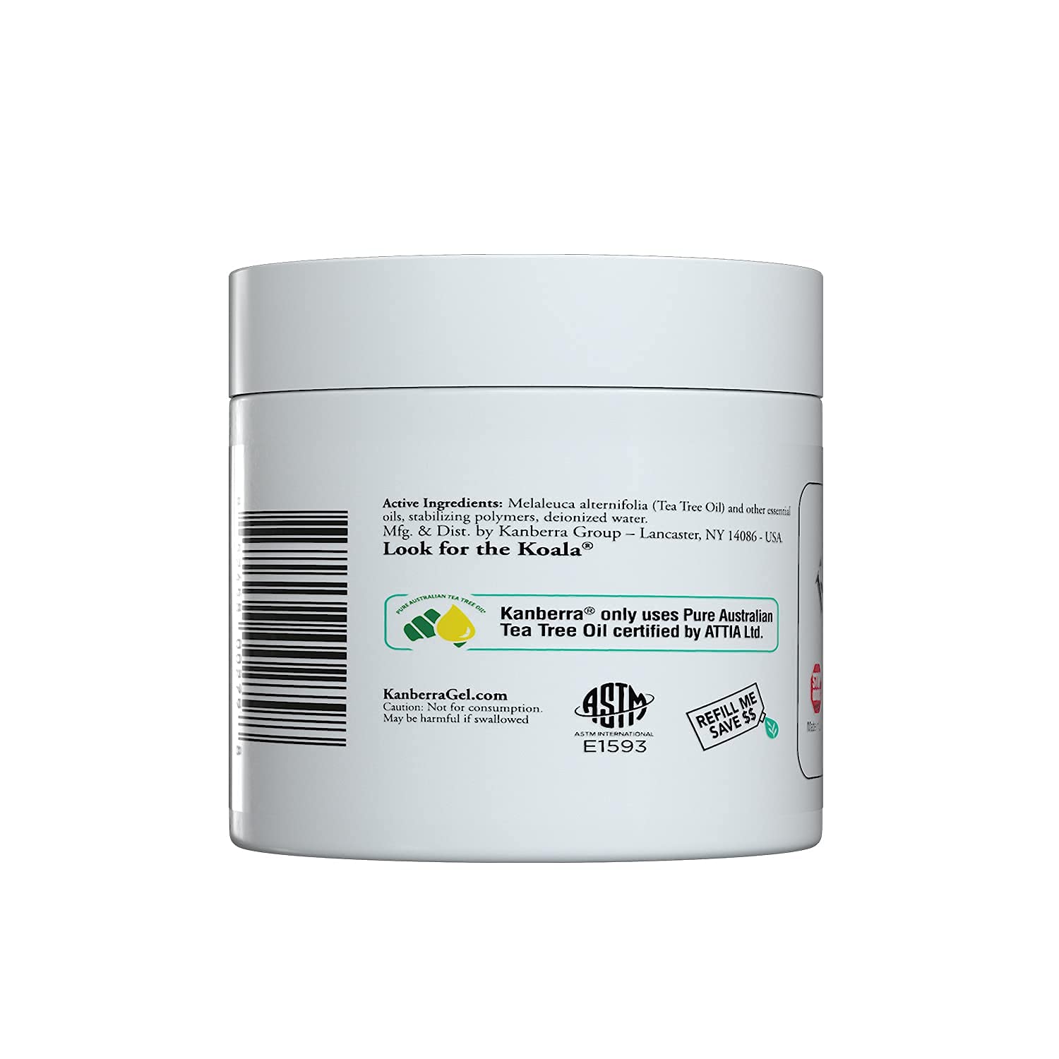 Natural Odor Eliminating Gel with Tea Tree Oil | All-Natural Air Purifier for Home, Car & Office | 6oz Size | Freshens Air & Neutralizes Bad Smells in Kitchens, Bathrooms & Pet Areas