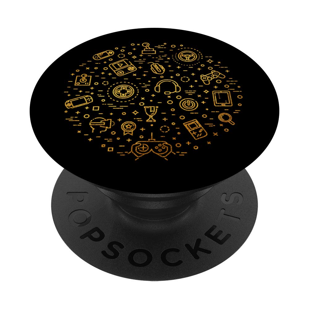 Cool Gaming Icons PopSockets - Phone Grip & Stand for Gamers | Compatible with iPhone, Android Phones & Tablets | Perfect for Gaming, Streaming & Everyday Use