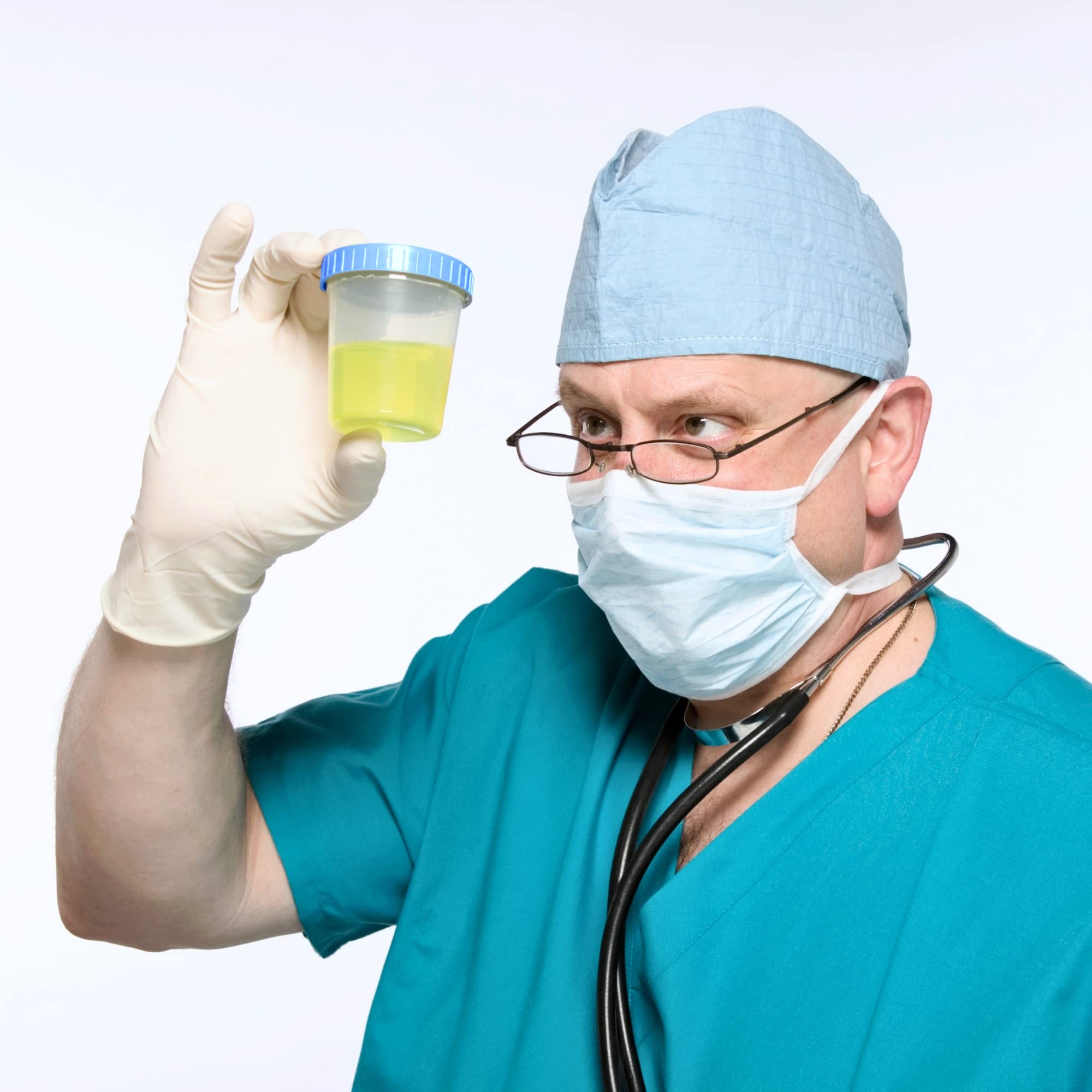Vakly 4oz Leak-Proof Screw Top Specimen Cups - Pack of 1000 Non-Sterile Urine Sample Containers with Blue/Green Lids | Medical Testing, Lab Samples, Home Health Monitoring