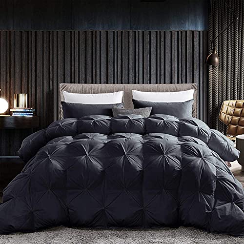 Black Pinch Pleat