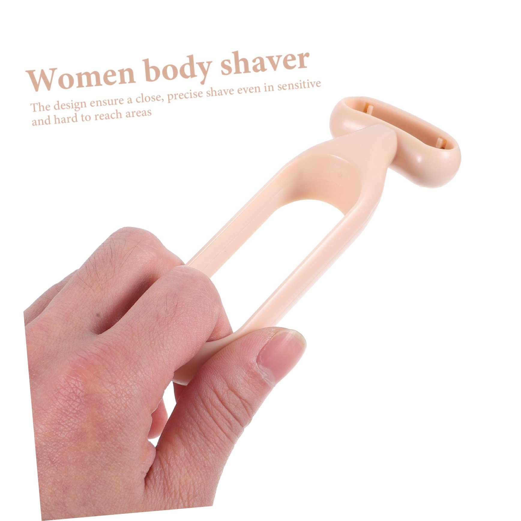 Women's Portable Manual Body Hair Razor - Smooth Shaving Trimmer for Legs, Bikini & Underarms | Perfect for Travel & Quick Grooming at Home
