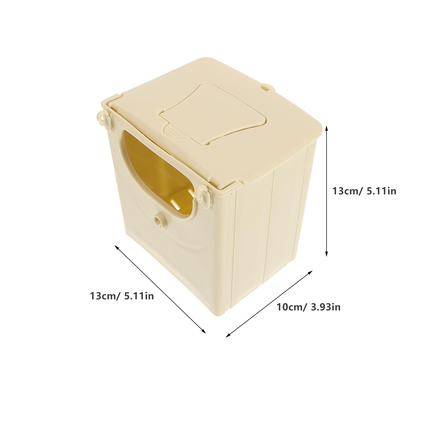 4Pcs Bird Nest Breeding Box for Parakeets, Finches & Parrots - 5.11x3.93 Inch Wooden Nesting Box | Perfect for Bird Cages, Aviaries & Outdoor Bird Houses | Essential Bird Supplies for Breeding & Nesting