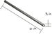 12 Pack Galvanized Steel Brace Pins & Posts - Heavy Duty Construction Hardware for Fencing, Decking, and Framing Projects