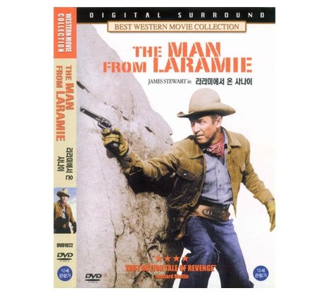 The Man from Laramie (1955) Western Movie DVD - All Region Code - Classic James Stewart Film for Home Theater & Movie Night