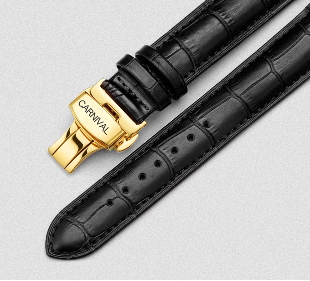 Automatic Men's Analog Dress Watch with Kinetic Energy Display - Stylish Casual Timepiece for Business, Office & Everyday Wear