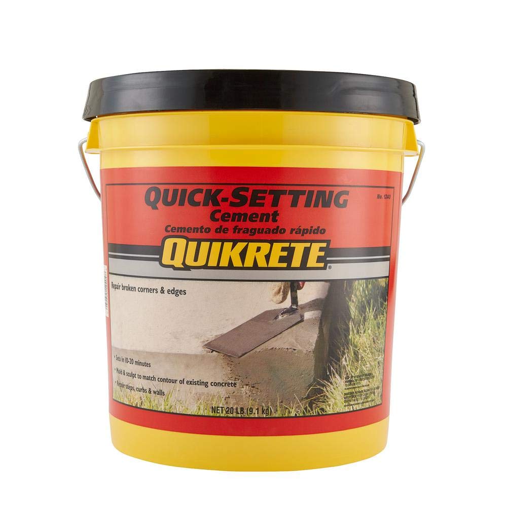 Fast-Setting Cement #10 - High Strength Concrete Mix for DIY Repairs, Construction & Home Improvement Projects - Ideal for Fixing Cracks, Patching Walls & Driveway Repairs