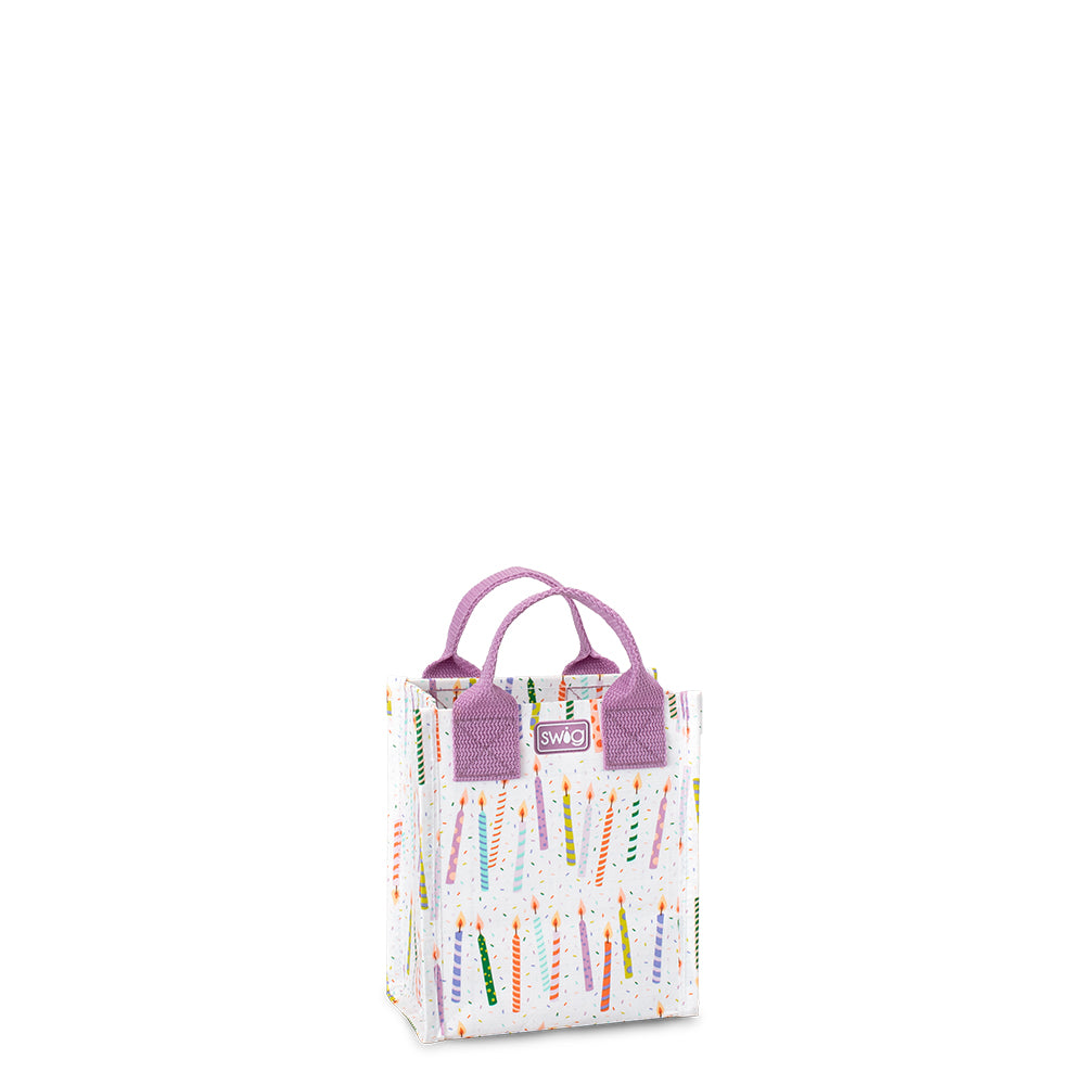 Make a Wish Reusable Mini Shopping Bag - Eco-Friendly Foldable Tote for Groceries, Gifts & Daily Use