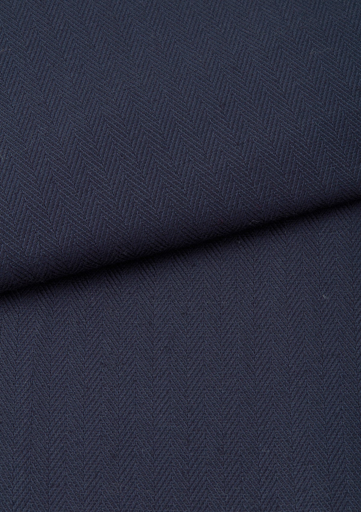 Premium Navy Herringbone Cotton Linen Nehru Jacket for Men - Stylish Formal Blazer with Mandarin Collar - Perfect for Weddings, Business Meetings & Special Occasions
