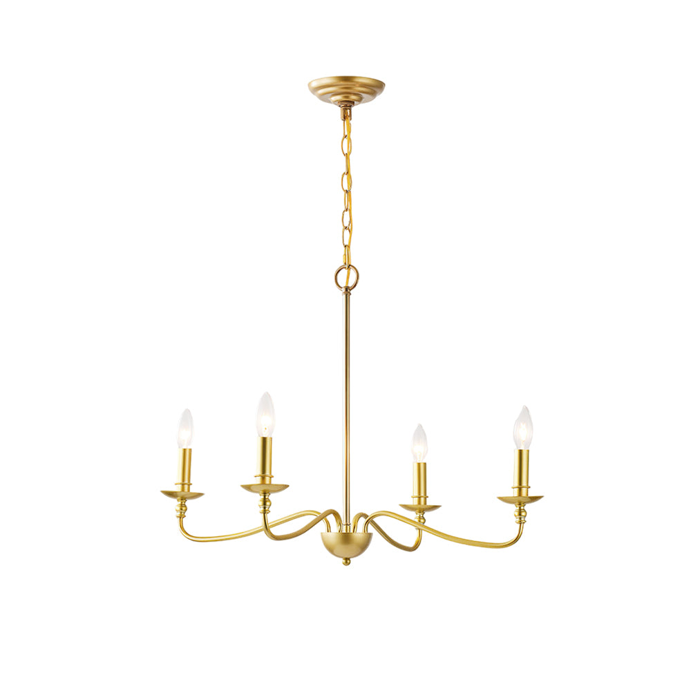 Elegant Eleanor Crystal Chandelier - Modern Ceiling Light Fixture for Dining Room, Bedroom & Living Room Decor
