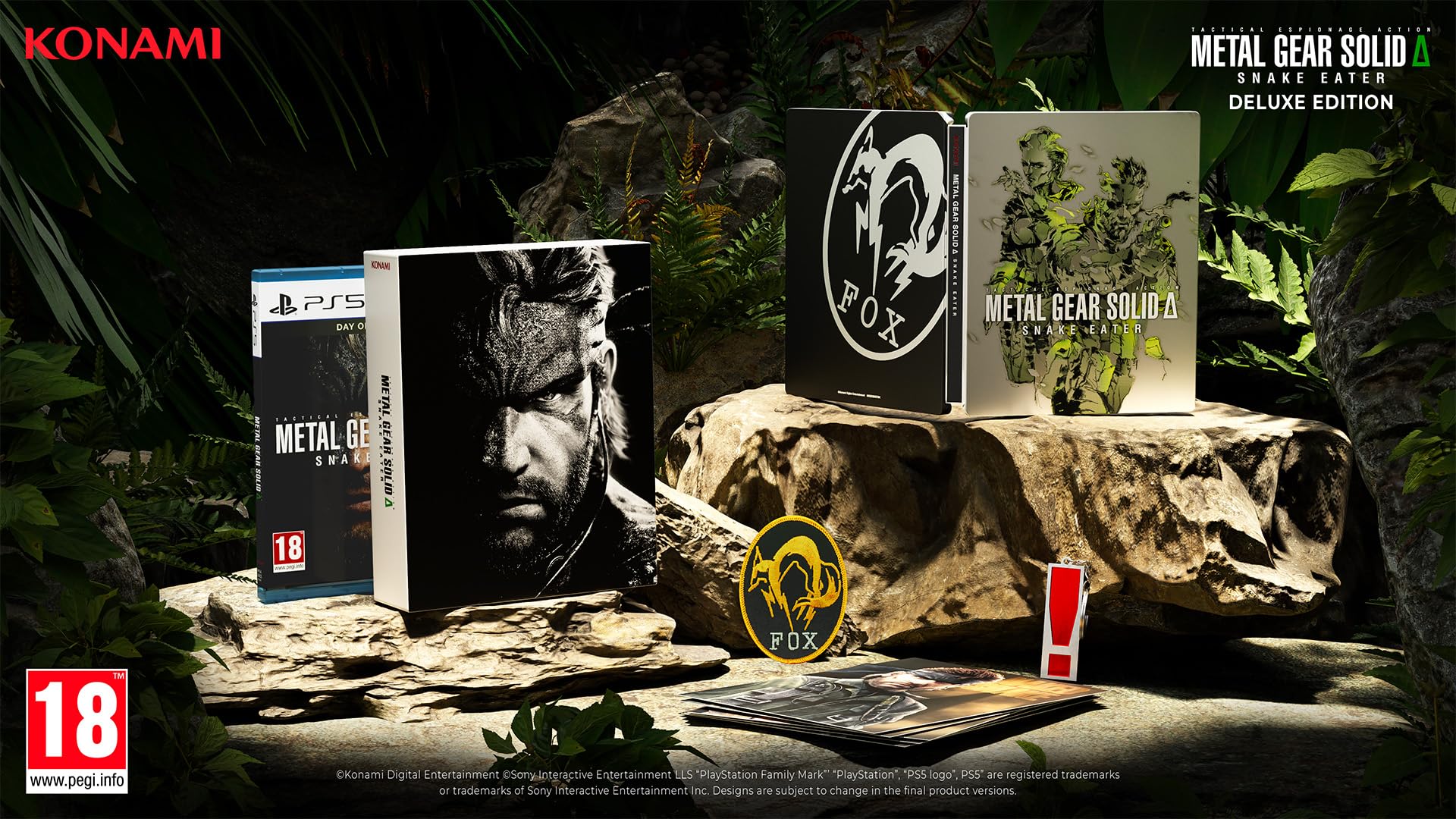 Metal Gear Solid Delta: Snake Eater Deluxe Edition for PlayStation 5 (PS5) - Limited Collector's Version | Perfect for Hardcore Gamers & MGS Fans | Ideal for Action-Adventure Gaming Sessions & Collector's Displays