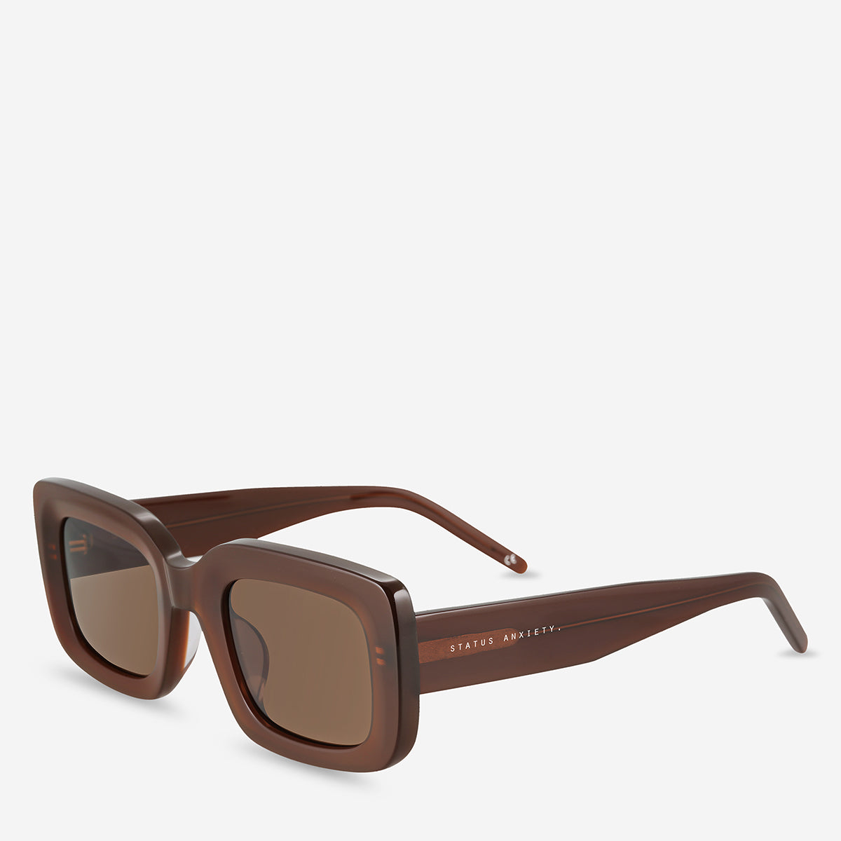 Stylish Unisex Brown Polarized Sunglasses for Men & Women - UV Protection, Durable & Lightweight for Outdoor Activities, Driving, Beach & Travel