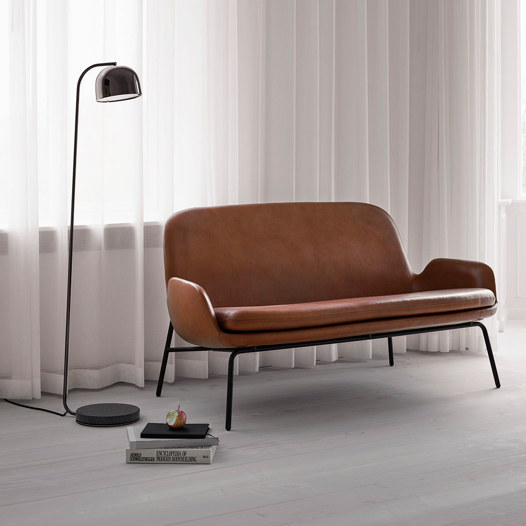 Modern Grant Floor Lamp - Adjustable Height LED Standing Light for Living Room, Bedroom & Office - Warm White & Cool White Light Options - Perfect for Reading, Working & Relaxing