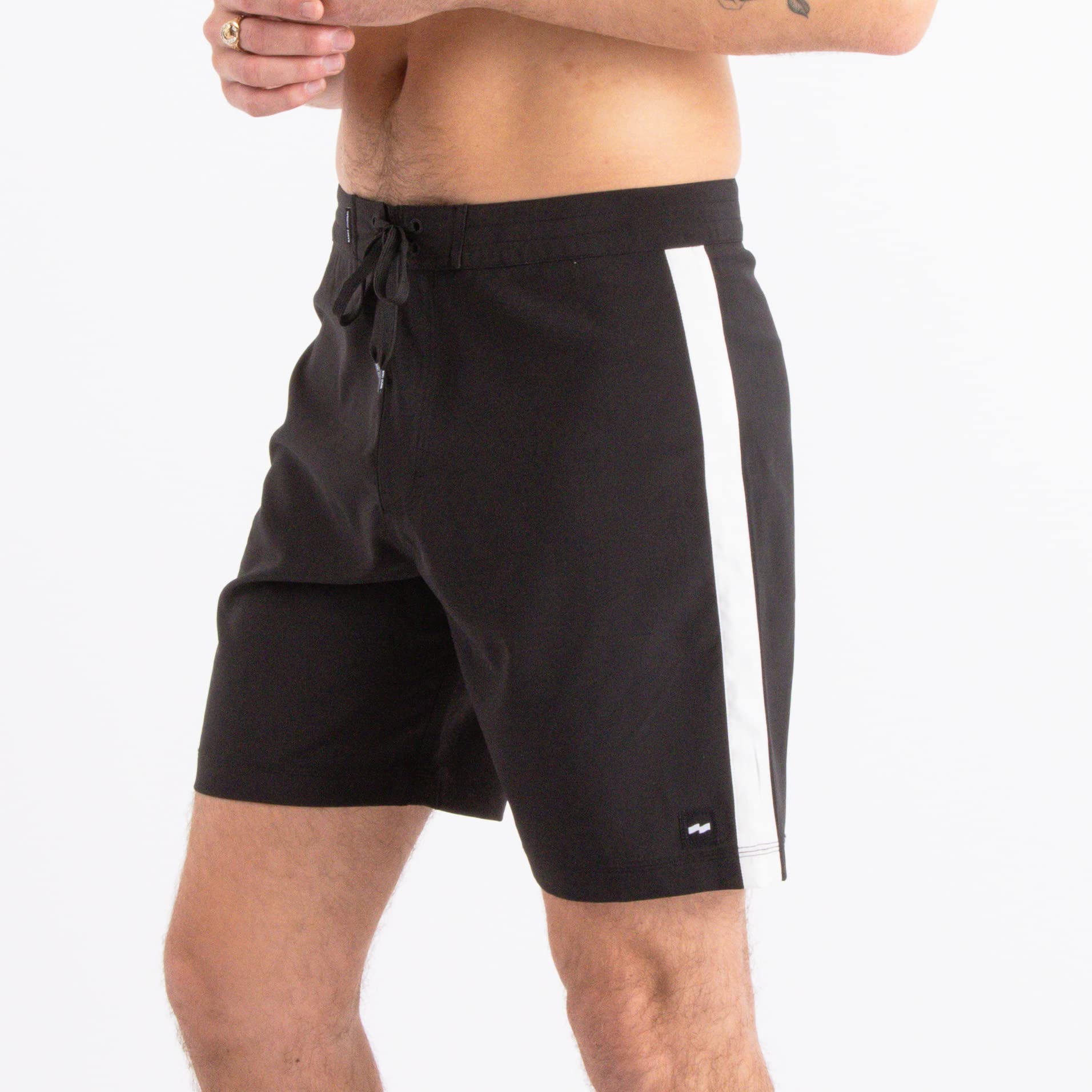 Banks Journal Men's Stretch Boardshorts with Pockets - Quick Dry Swim Trunks for Swimming, Surfing & Beach - Perfect for Water Sports, Vacation and Summer Outdoor Activities