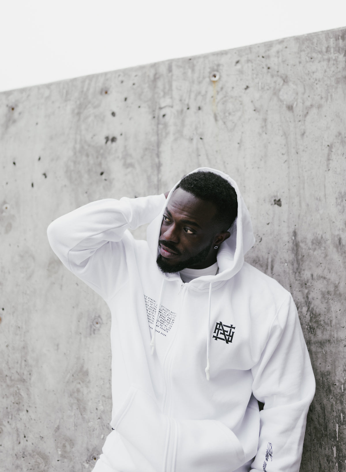 More Than Ever Zip Up Hoodie - White | Stylish & Comfortable Pullover for Casual Wear & Outdoor Activities