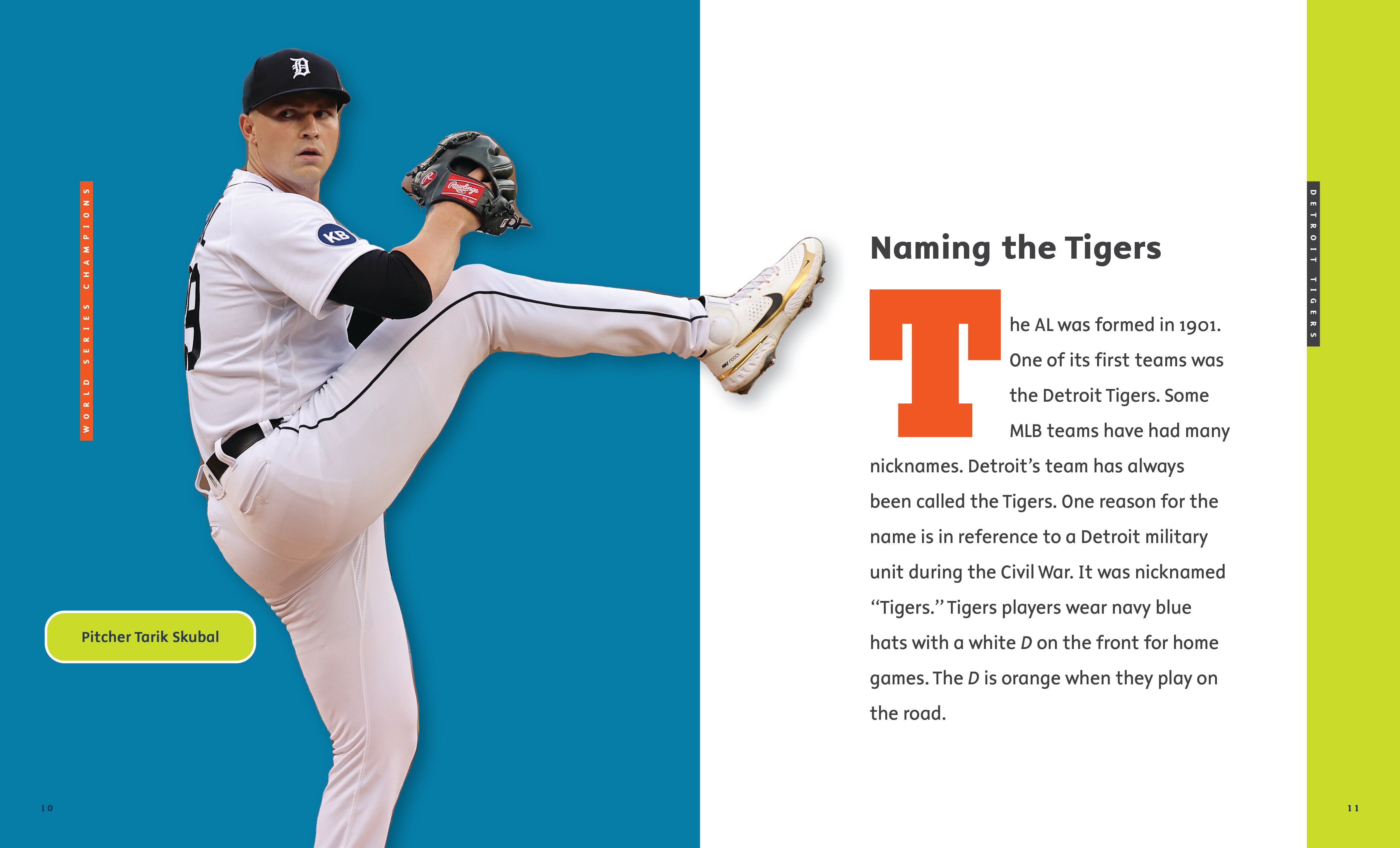 Detroit Tigers Book 9781640268227 - MLB Team History, Facts & Stats - Perfect for Baseball Fans & Sports Enthusiasts