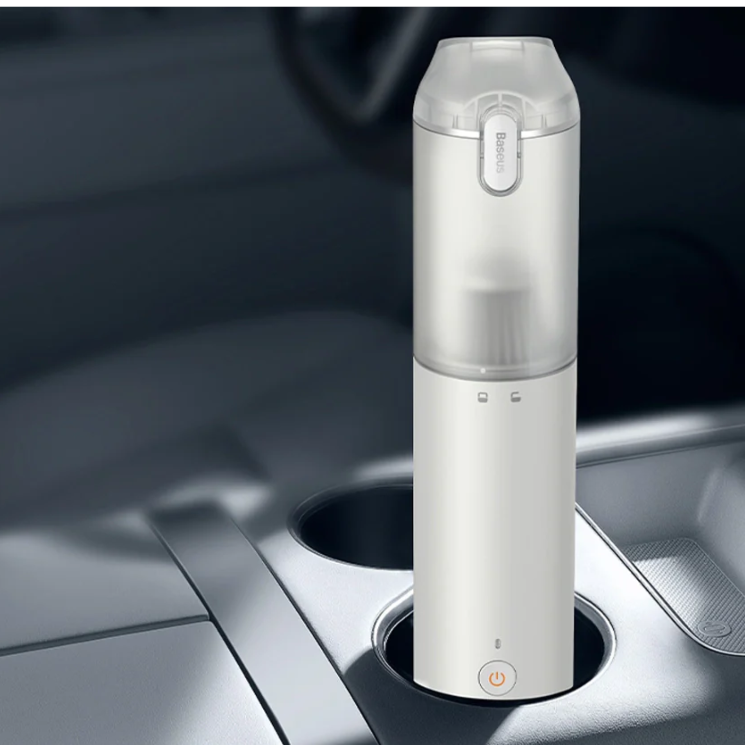 Baseus A3 Lite White Cordless Car Vacuum Cleaner - Powerful Portable Handheld Vacuum for Car, Home & Office Cleaning