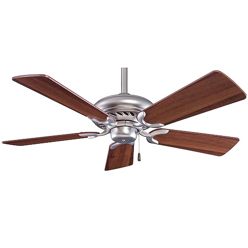 Brushed Nickel/Dark Walnut