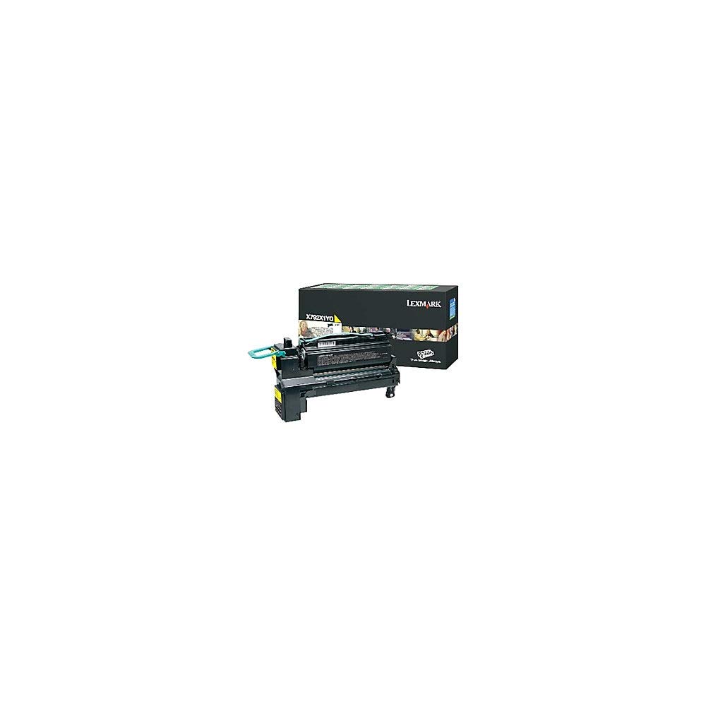 Lexmark X792 Yellow Extra High Yield Toner Cartridge - Compatible with Lexmark Printers - Ideal for Office & Home Printing