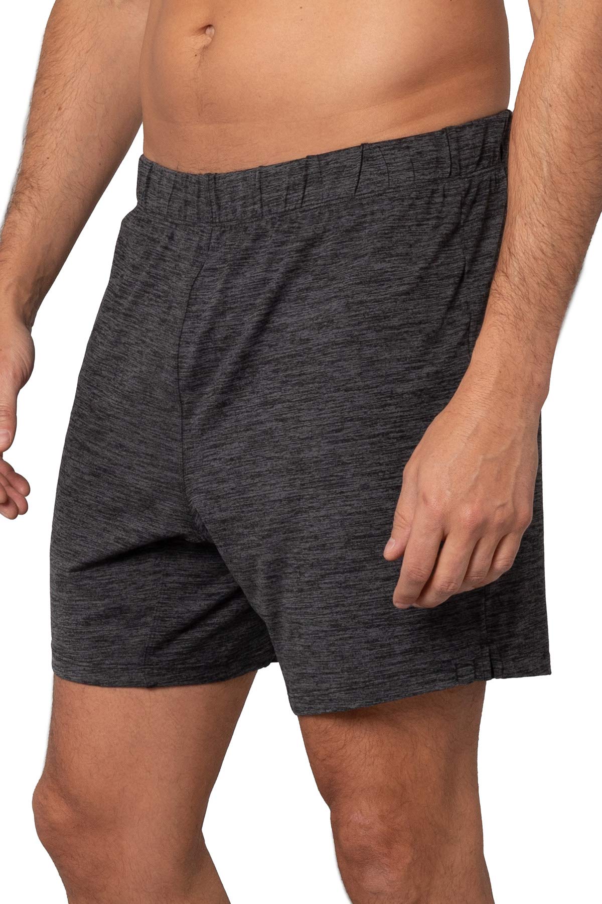 Pure & Simple Men's Lightweight Lounge Wear Shorts - Breathable Comfort for Relaxing at Home, Yoga, or Travel | Soft Casual Shorts for Men