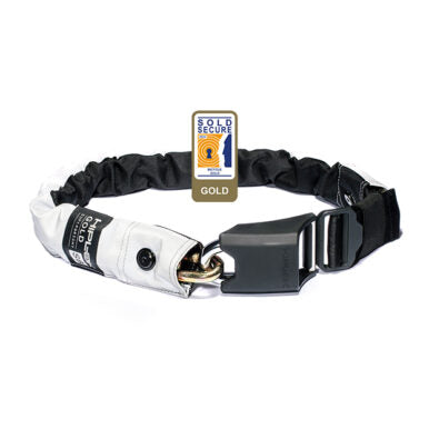 Hiplok Gold 10mm Wearable Bike Chain Lock - Secure Bicycle, Motorcycle, Scooter for Urban Commuting & Outdoor Adventures