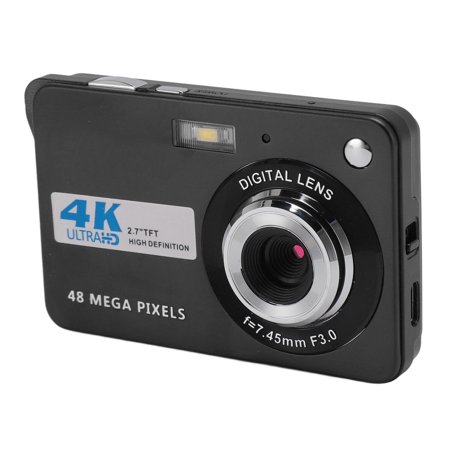 4K 48MP Digital Camera for Teens - 2.7
